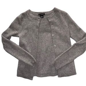 C by Bloomingdale’s Cashmere Grey Cardigan